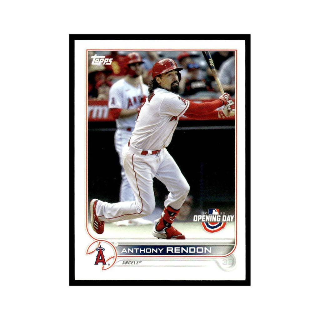 Anthony Rendon 2022 Topps Opening Day #185 Los Angeles Angels Baseball Card NM