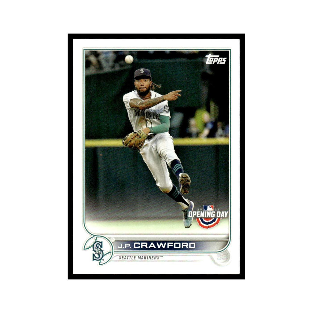 J.P. Crawford 2022 Topps Opening Day #67 Seattle Mariners Baseball Card NM