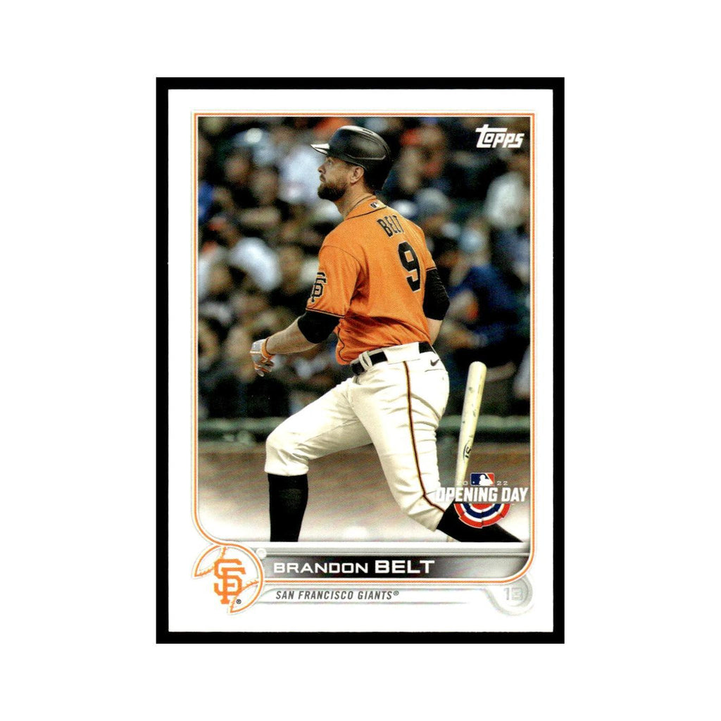 Brandon Belt 2022 Topps Opening Day #32 San Francisco Giants Baseball Card NM