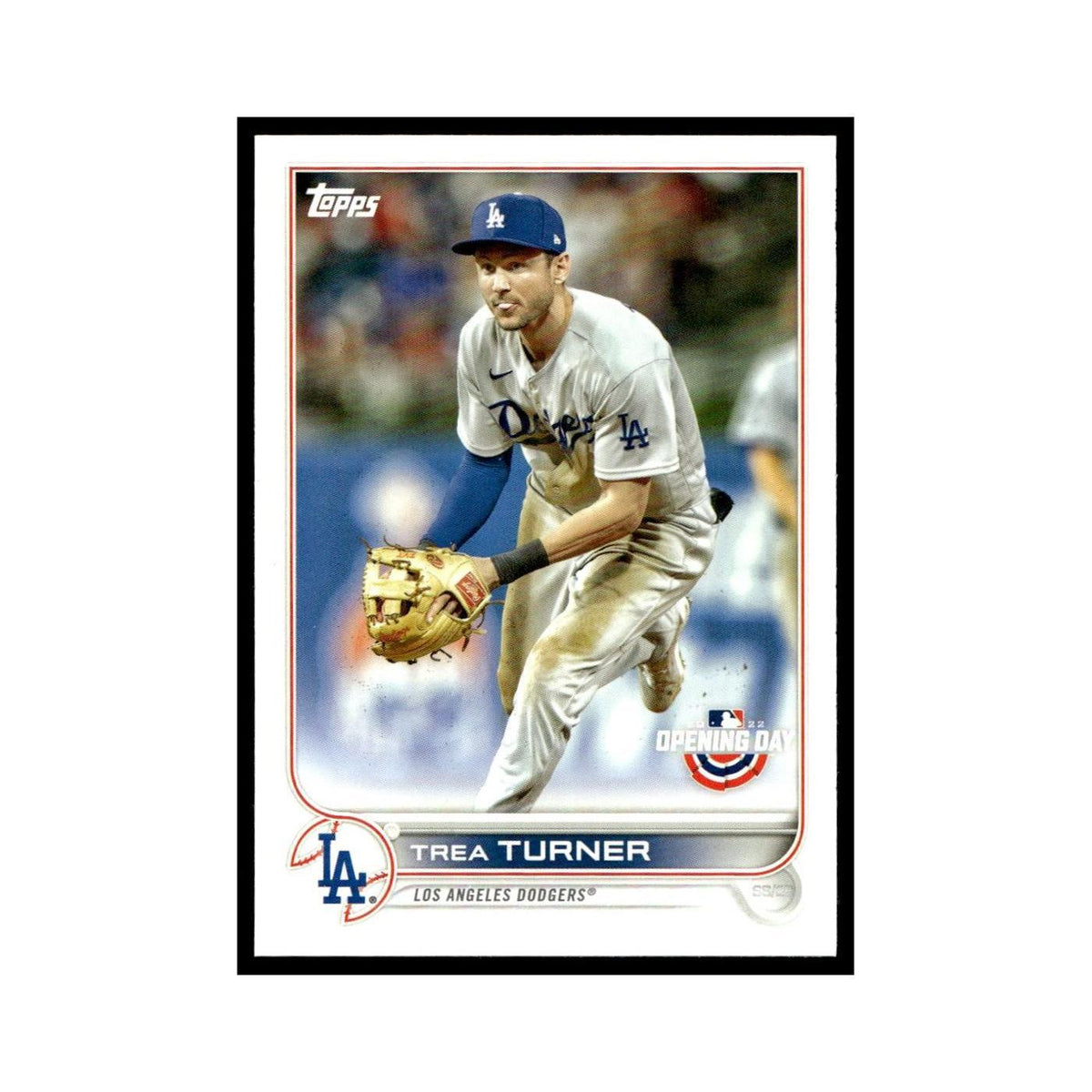 Trea Turner 2022 Topps Opening Day #74 Los Angeles Dodgers Baseball Card NM