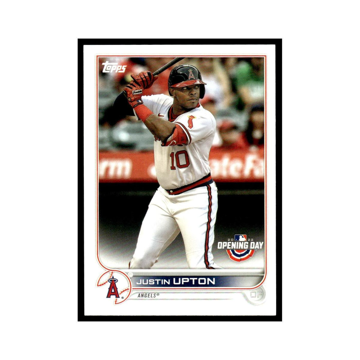 Justin Upton 2022 Topps Opening Day #139 Los Angeles Angels Baseball Card NM