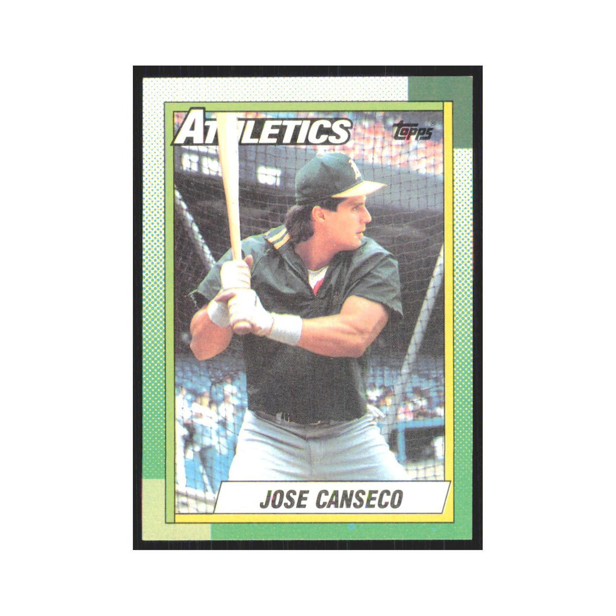 1990 Topps Jose Canseco Athletics #250