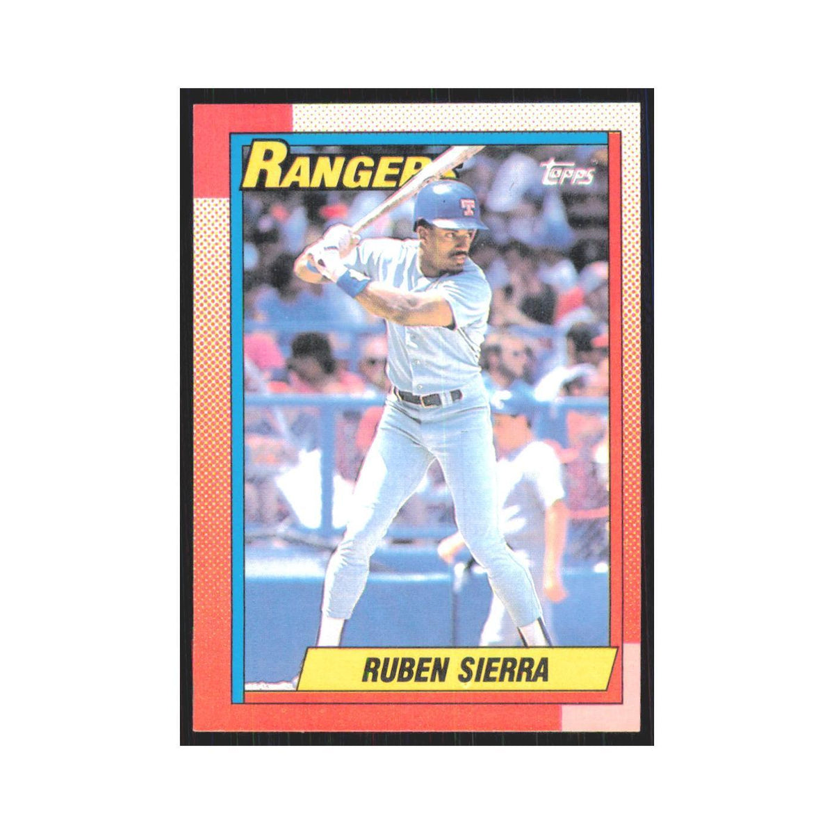 1990 Topps Ruben Sierra Rangers #185