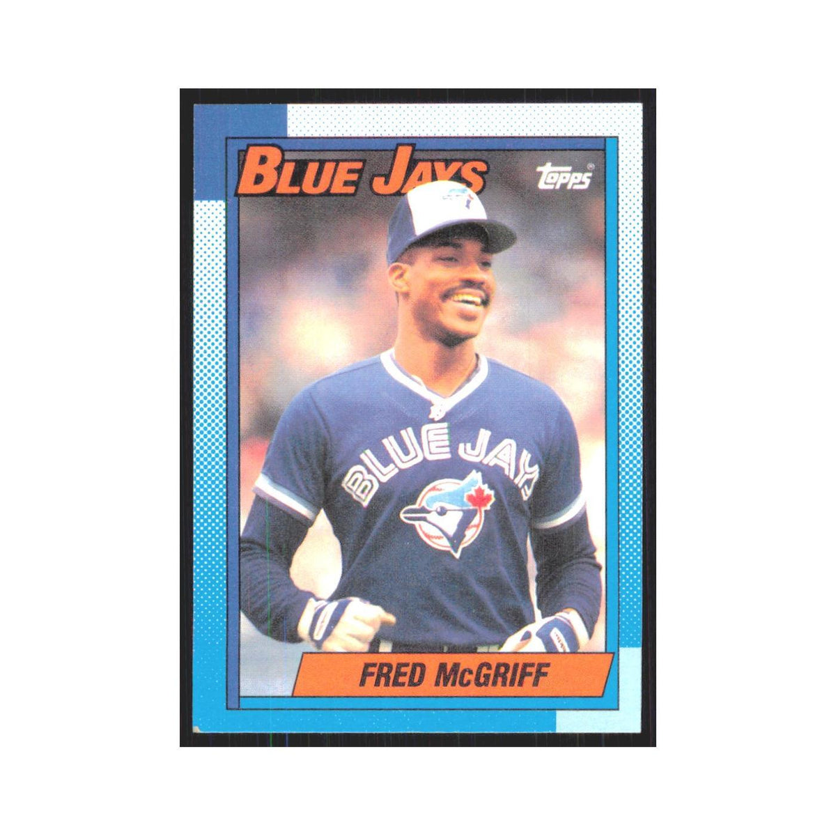 1990 Topps Fred McGriff Blue Jays #295
