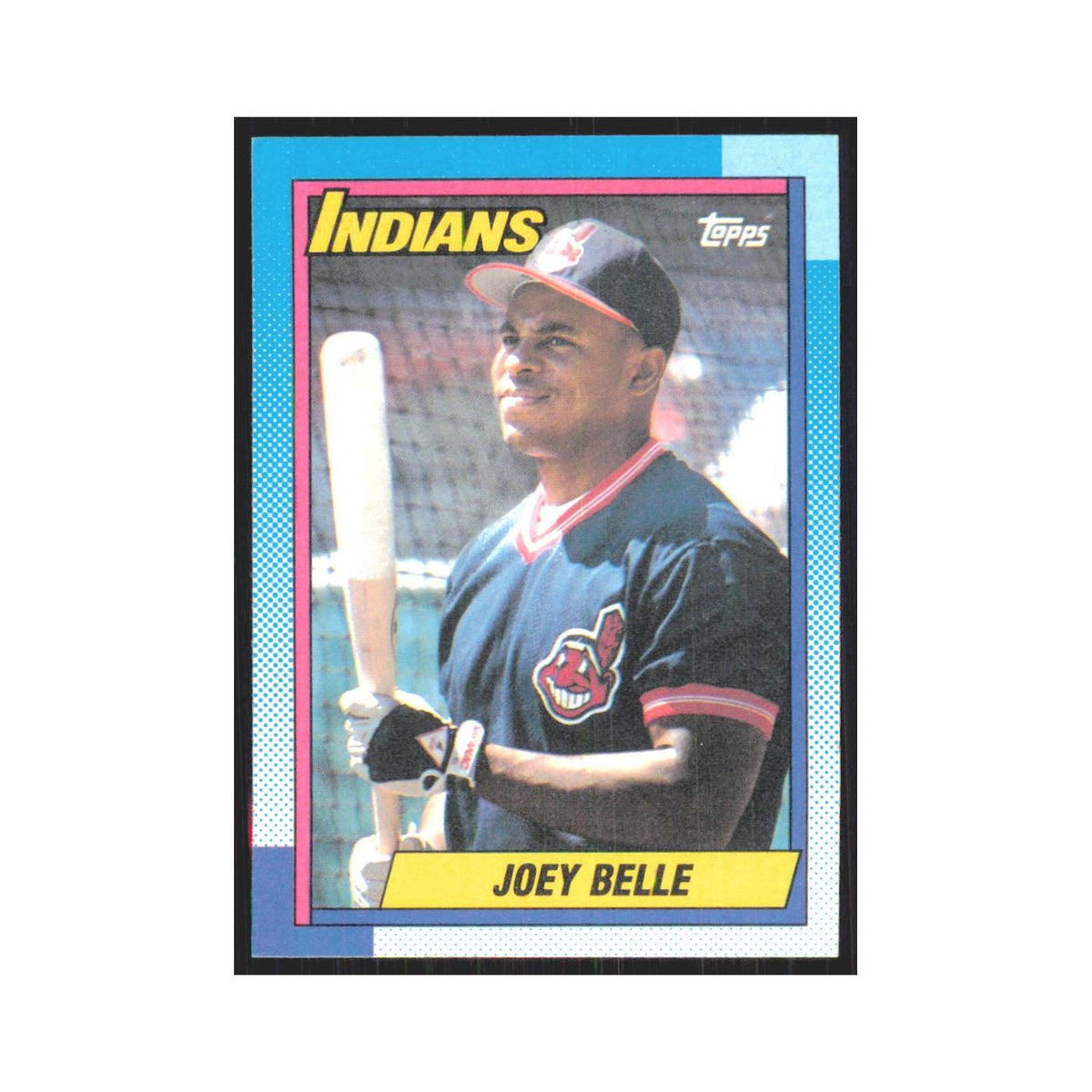 1990 Topps Joey Belle Indians #283