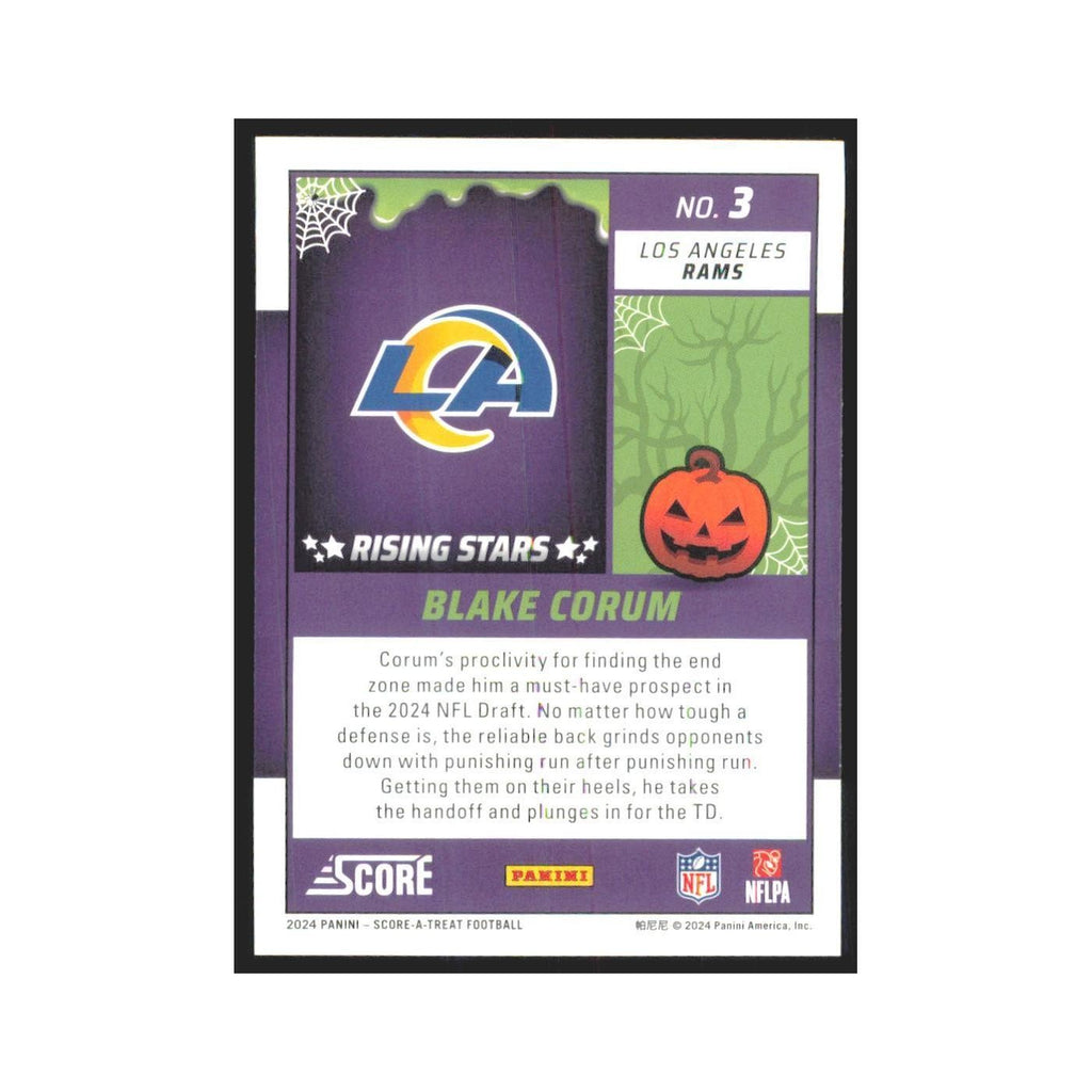 2024 Score-A-Treat Blake Corum RC Rams #3