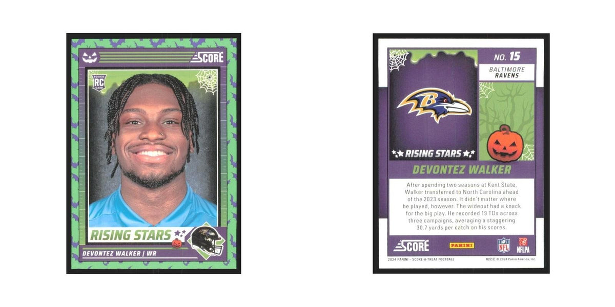 2024 Score-A-Treat Devontez Walker RC Ravens #15