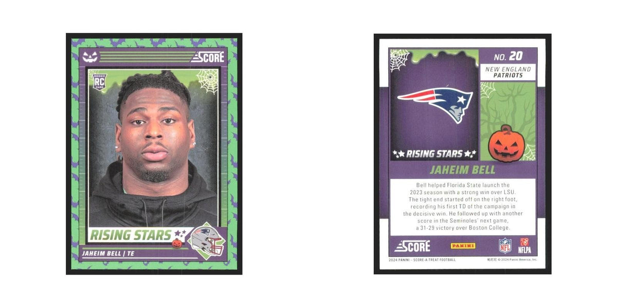 2024 Score-A-Treat Jaheim Bell RC Patriots #20