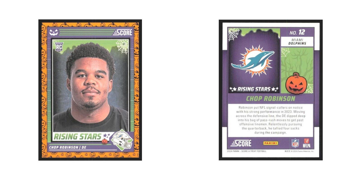 2024 Score-A-Treat Chop Robinson RC Dolphins #12