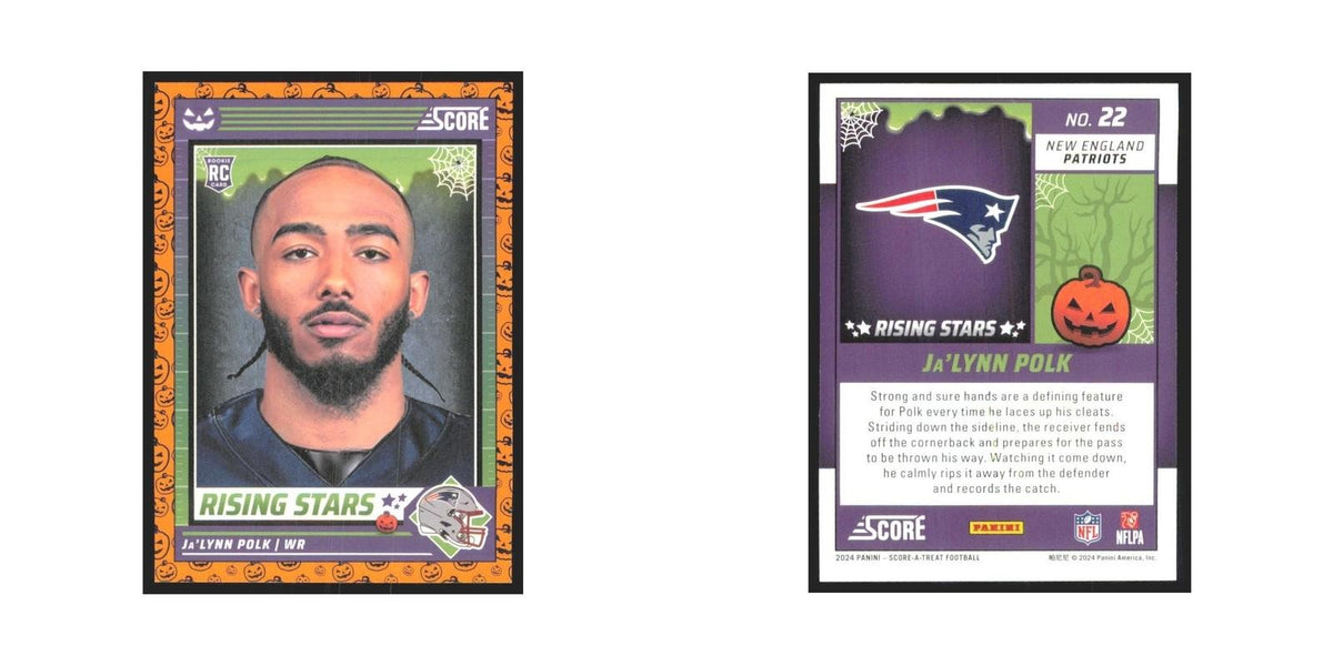 2024 Score-A-Treat Ja'Lynn Polk RC Patriots #22