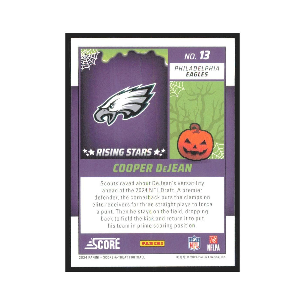 2024 Score-A-Treat Cooper DeJean RC Eagles #13