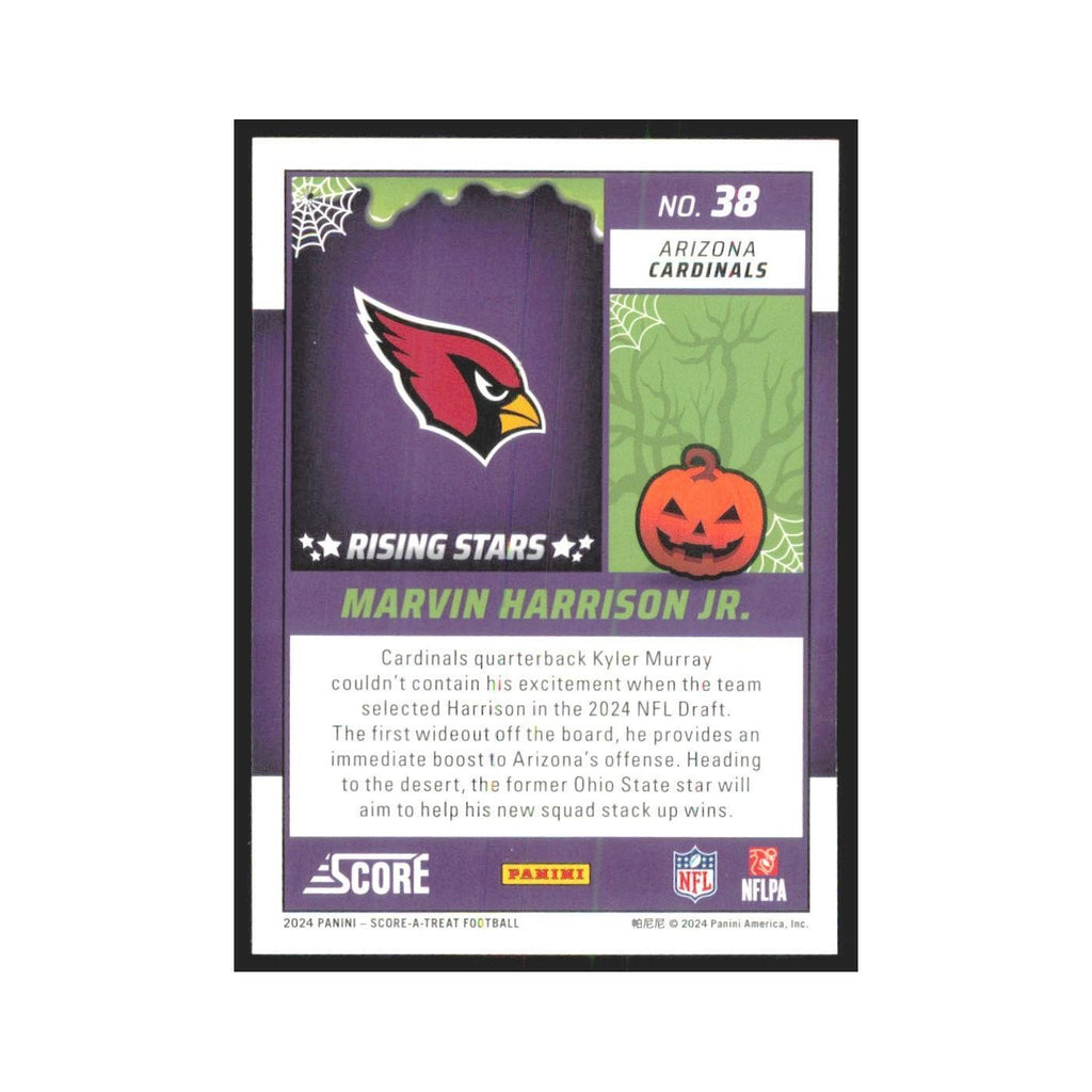 2024 Score-A-Treat Marvin Harrison Jr. RC Cardinals #38