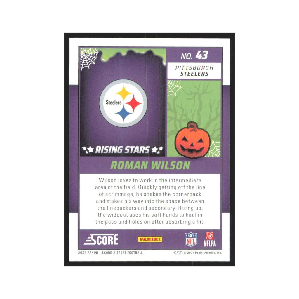 2024 Score-A-Treat Roman Wilson RC Steelers #43