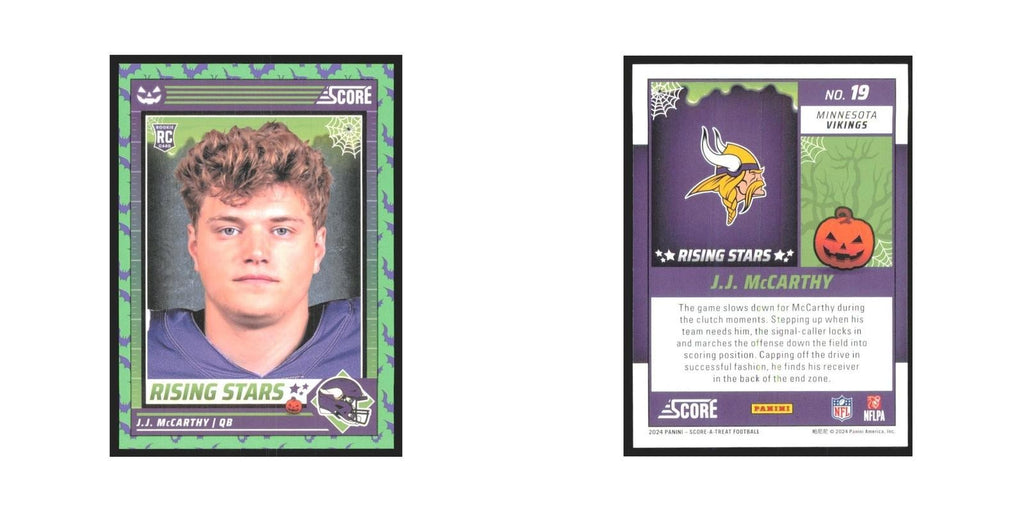 2024 Score-A-Treat J.J. McCarthy RC Vikings #19