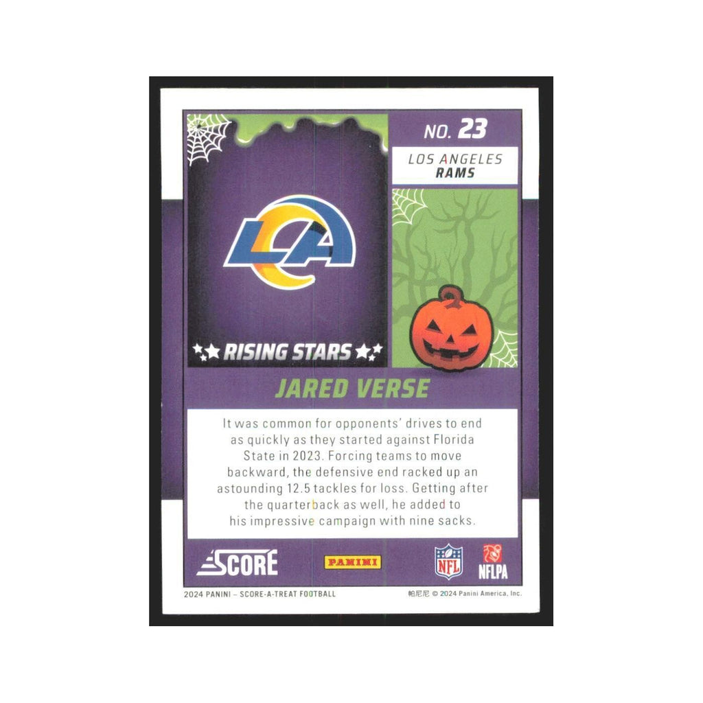 2024 Score-A-Treat Jared Verse RC Rams #23
