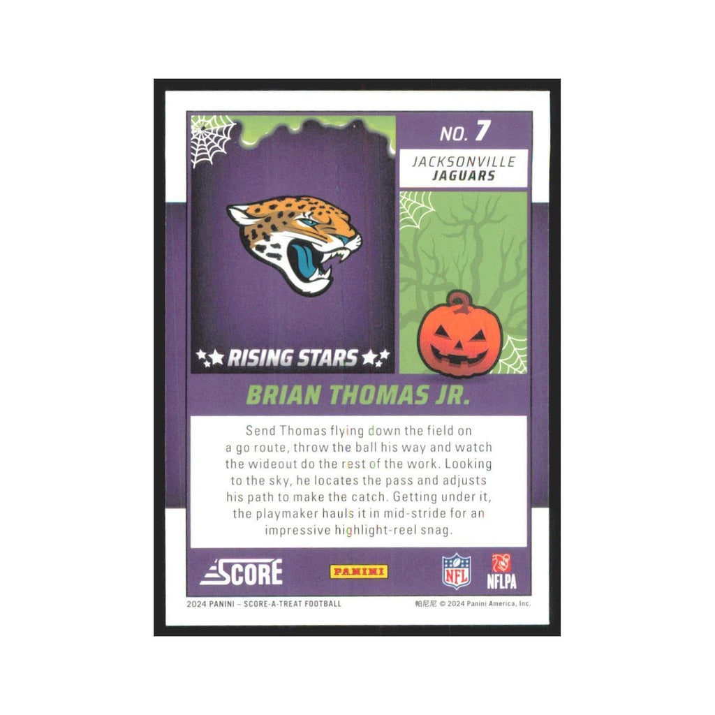 2024 Score-A-Treat Brian Thomas Jr. RC Jaguars #7