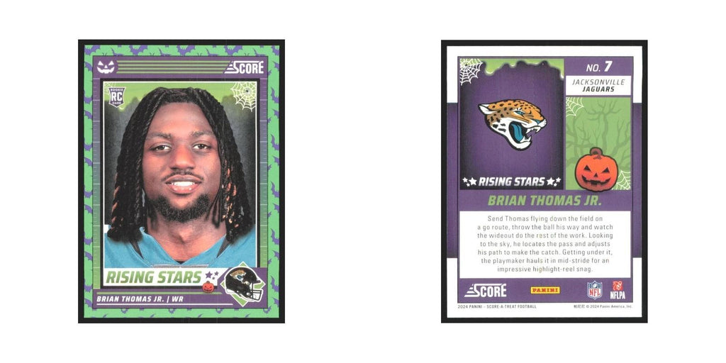 2024 Score-A-Treat Brian Thomas Jr. RC Jaguars #7