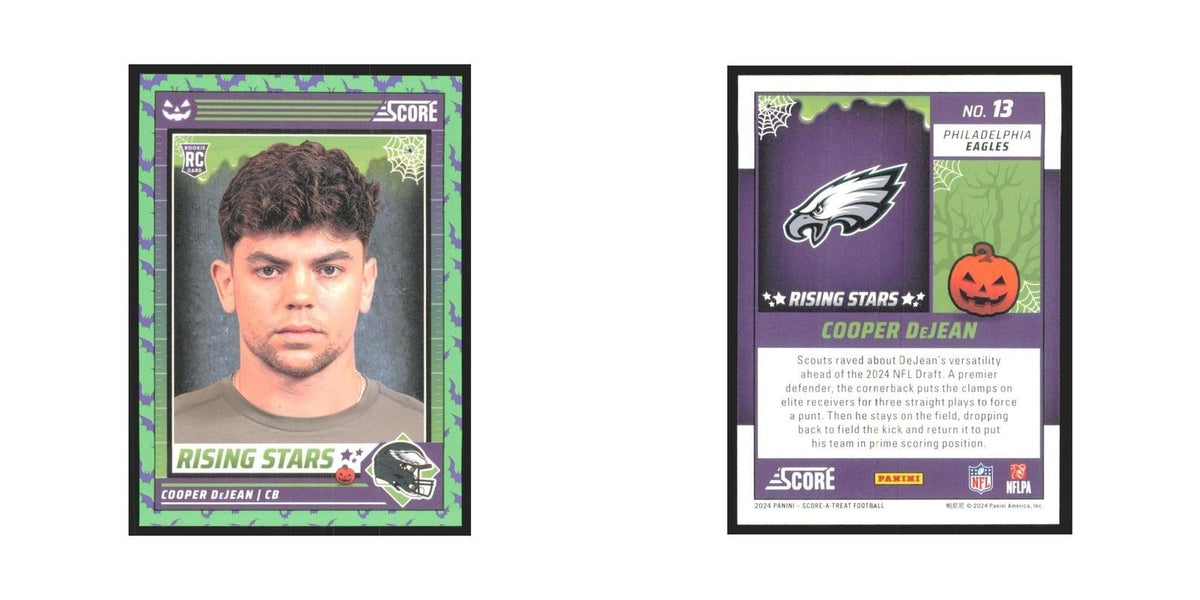 2024 Score-A-Treat Cooper DeJean RC Eagles #13