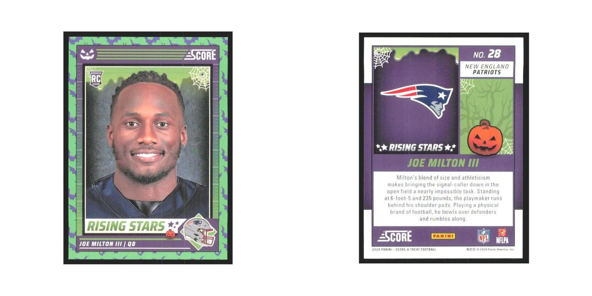 2024 Score-A-Treat Joe Milton III RC Patriots #28