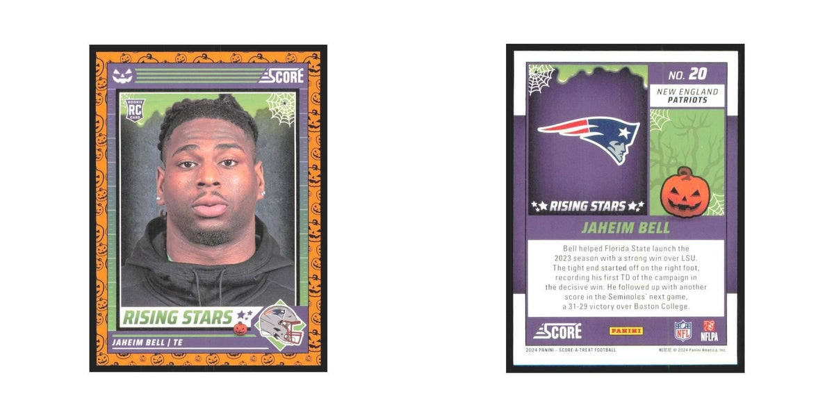 2024 Score-A-Treat Jaheim Bell RC Patriots #20