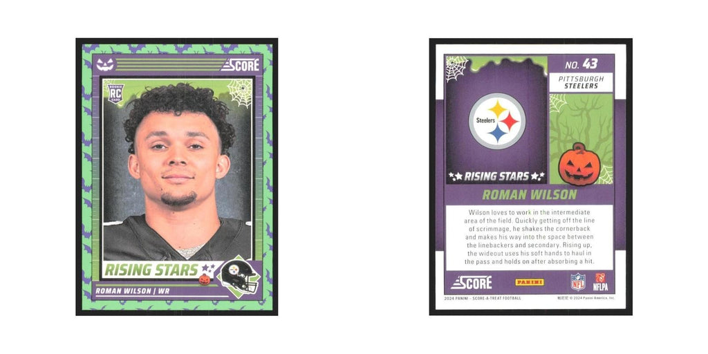 2024 Score-A-Treat Roman Wilson RC Steelers #43