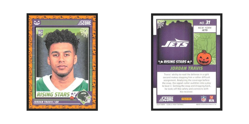 2024 Score-A-Treat Jordan Travis RC Jets #31