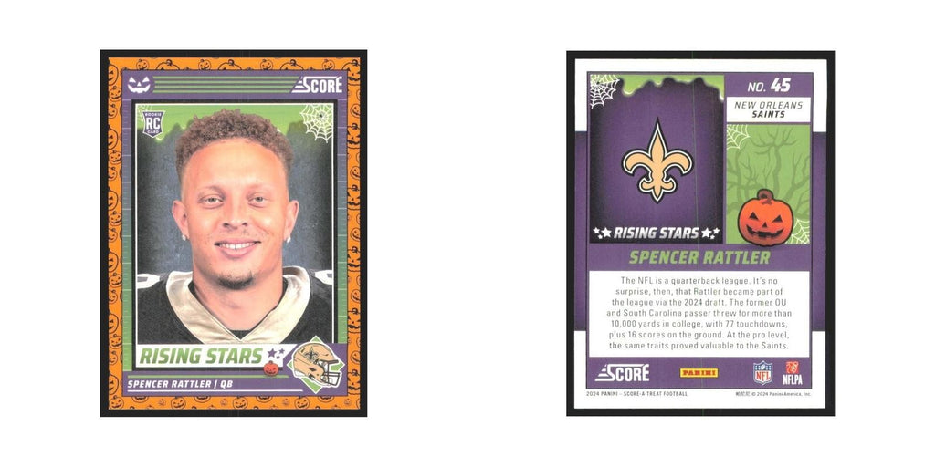 2024 Score-A-Treat Spencer Rattler RC Saints #45