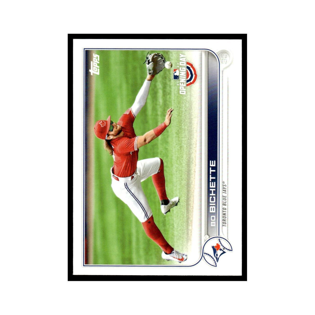 Bo Bichette 2022 Topps Opening Day #77 Toronto Blue Jays Baseball Card NM