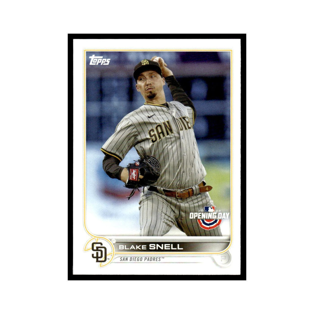 Blake Snell 2022 Topps Opening Day #216 San Diego Padres Baseball Card NM