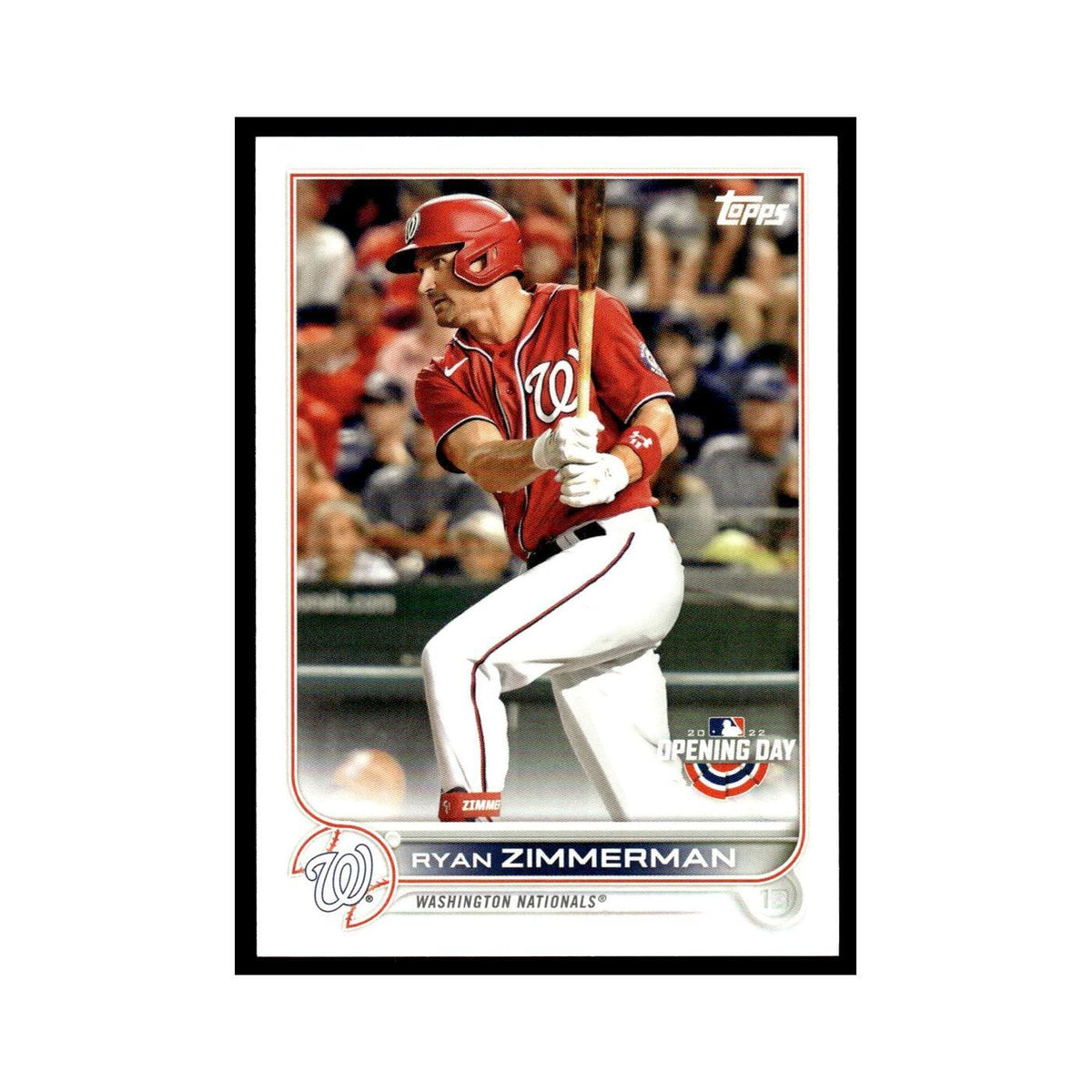 Ryan Zimmerman 2022 Topps Opening Day #34 Washington Nationals Baseball Card NM