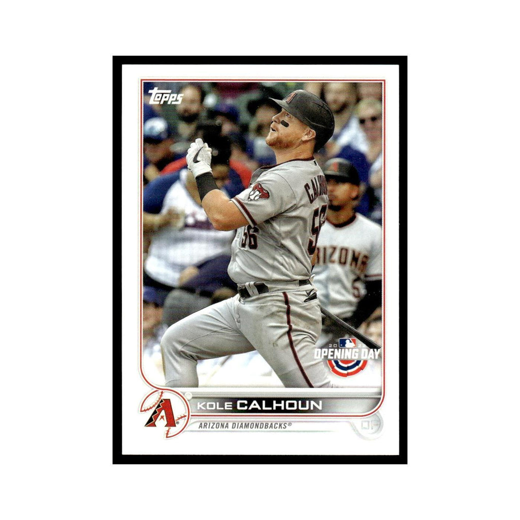 Kole Calhoun 2022 Topps Opening Day #214 Arizona Diamondbacks Baseball Card NM