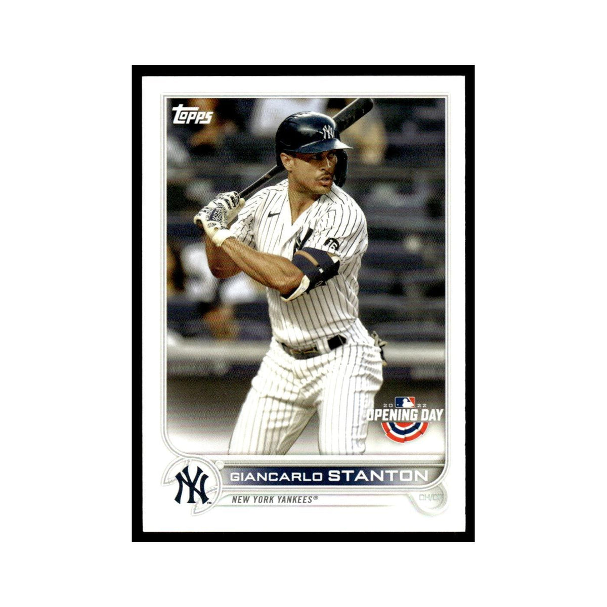 Giancarlo Stanton 2022 Topps Opening Day #113 New York Yankees Baseball Card NM