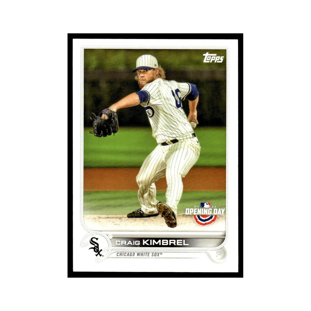 Craig Kimbrel 2022 Topps Opening Day #58 Chicago White Sox Baseball Card NM