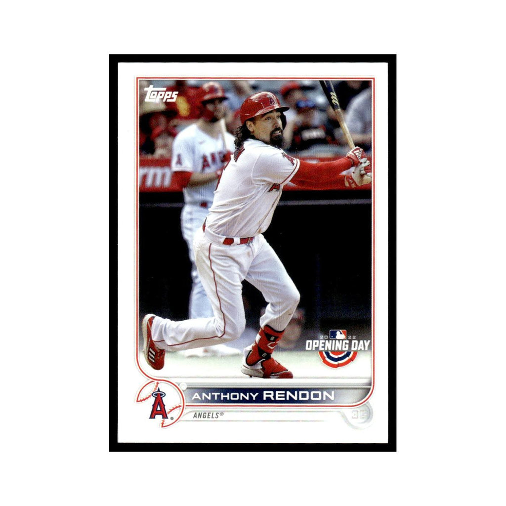 Anthony Rendon 2022 Topps Opening Day #185 Los Angeles Angels Baseball Card NM