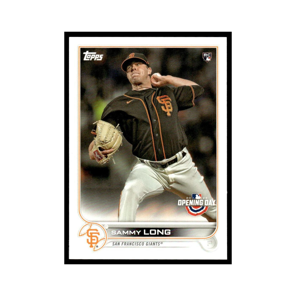 Sammy Long Rookie 2022 Topps Opening Day #156 San Francisco Giants NM