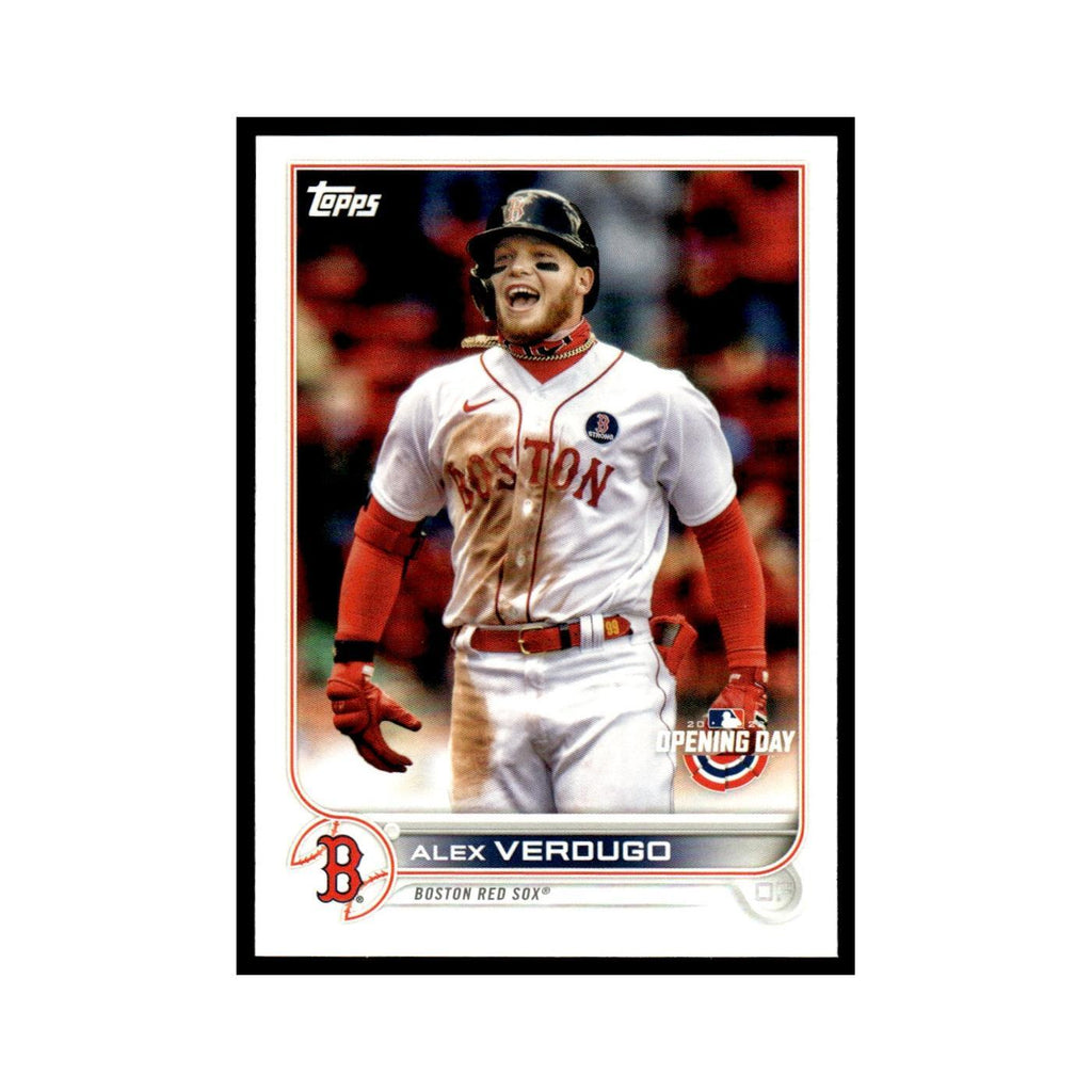 Alex Verdugo 2022 Topps Opening Day #162 Boston Red Sox Baseball Card NM