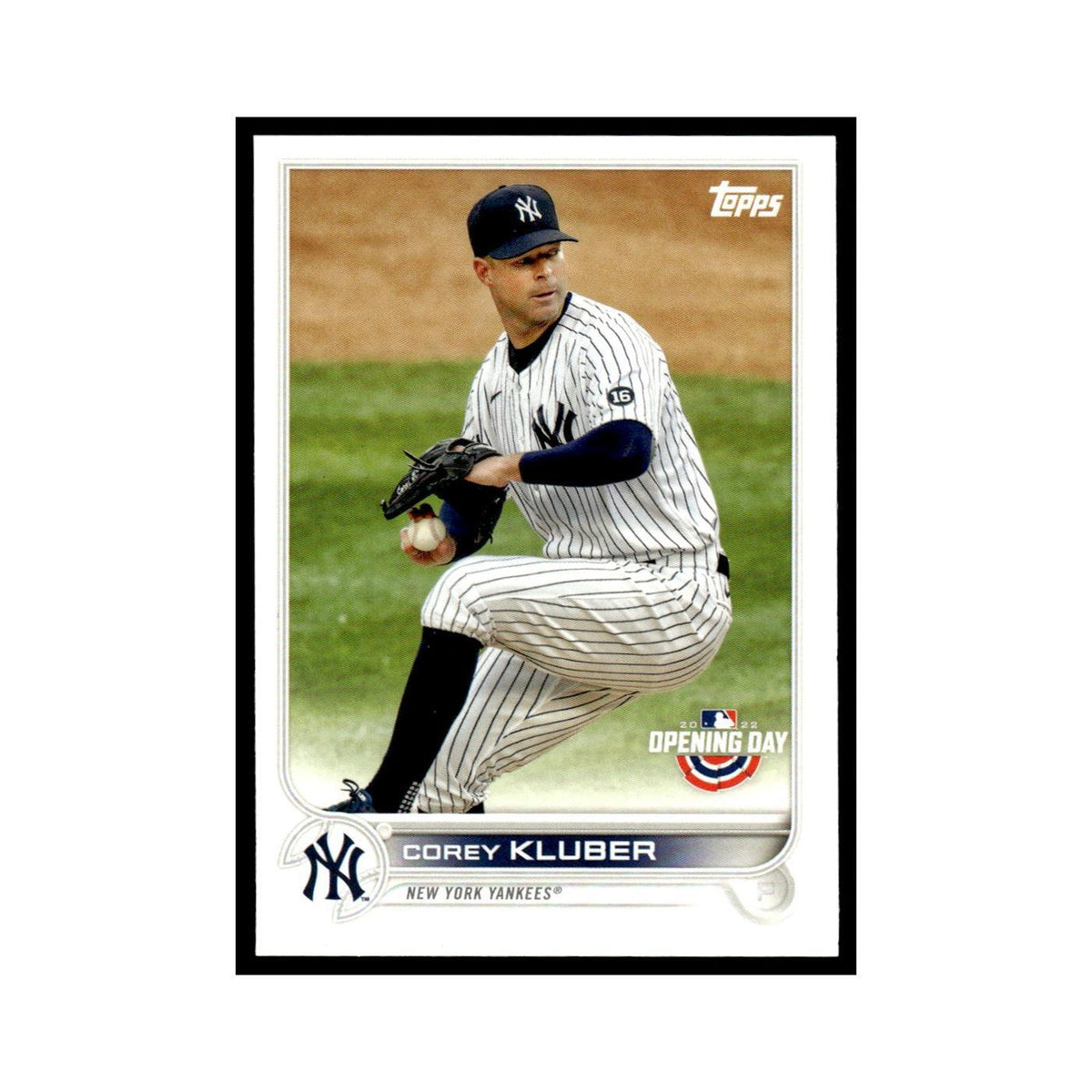 Corey Kluber 2022 Topps Opening Day #95 New York Yankees Baseball Card NM