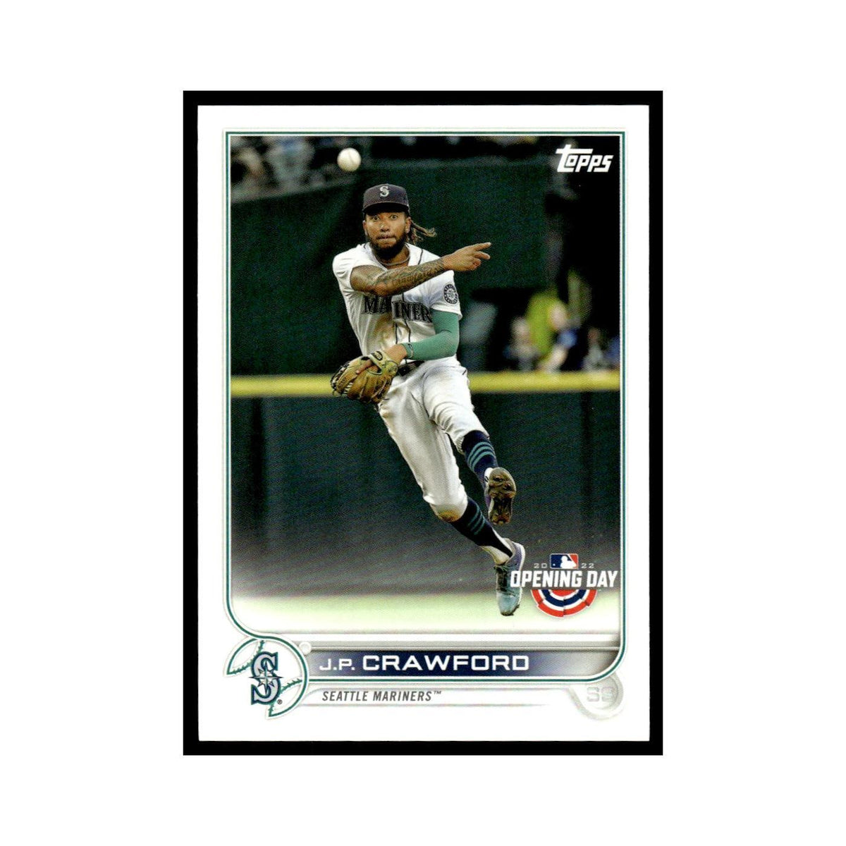 J.P. Crawford 2022 Topps Opening Day #67 Seattle Mariners Baseball Card NM