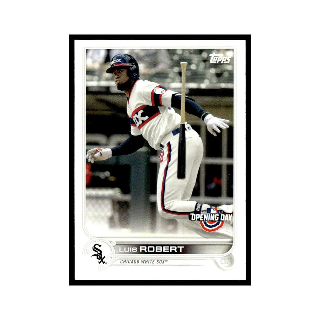Luis Robert 2022 Topps Opening Day #155 Chicago White Sox Baseball Card NM