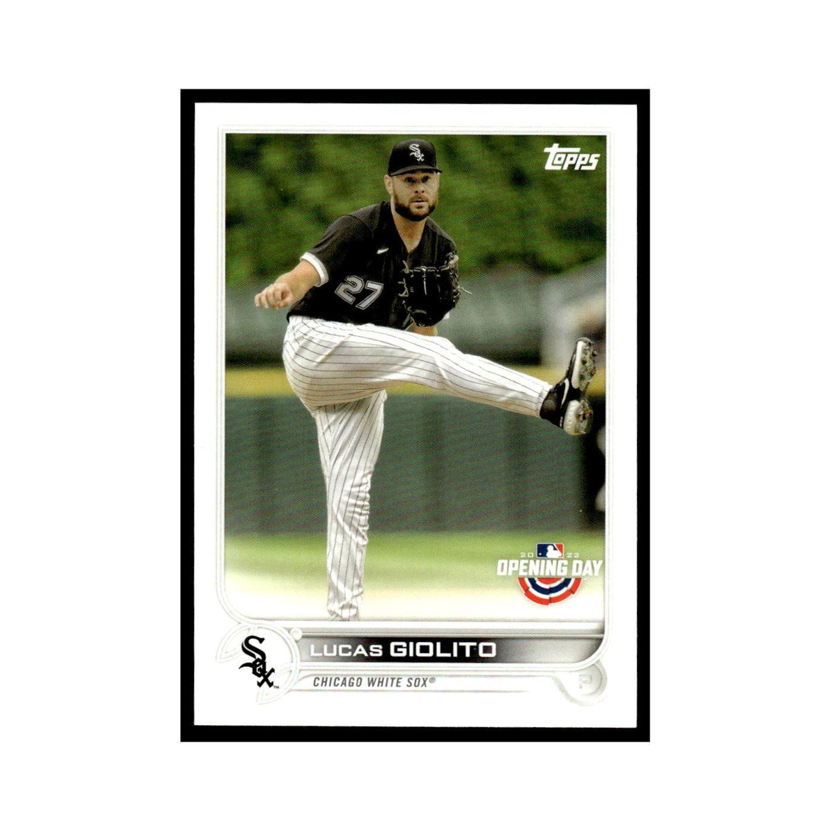 Lucas Giolito 2022 Topps Opening Day #70 Chicago White Sox Baseball Card NM