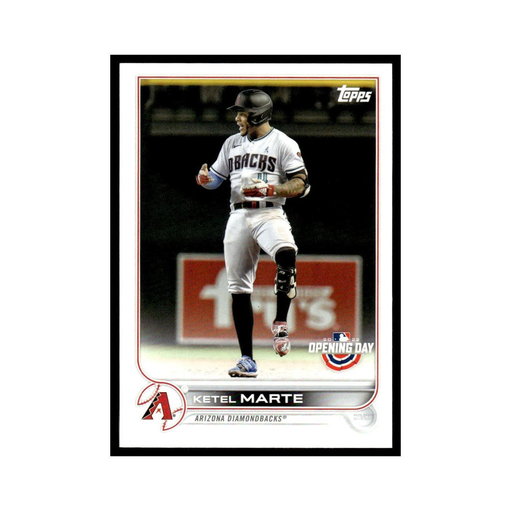 Ketel Marte 2022 Topps Opening Day #217 Arizona Diamondbacks Baseball Card NM