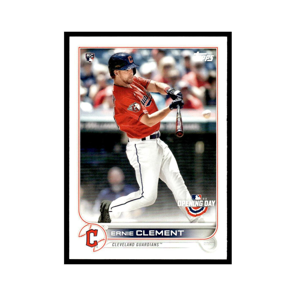 Ernie Clement Rookie 2022 Topps Opening Day #166 Cleveland Guardians NM