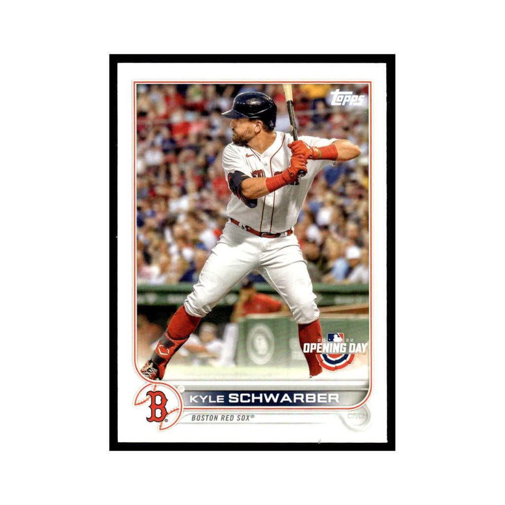 Kyle Schwarber 2022 Topps Opening Day #207 Boston Red Sox Baseball Card NM