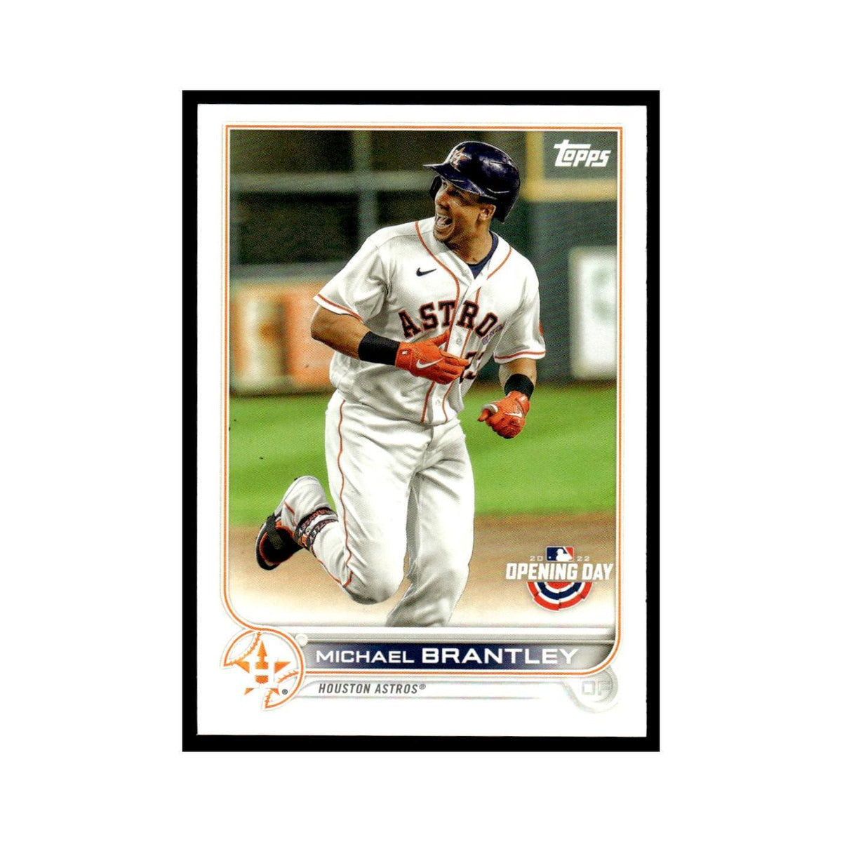 Michael Brantley 2022 Topps Opening Day #49 Houston Astros Baseball Card NM