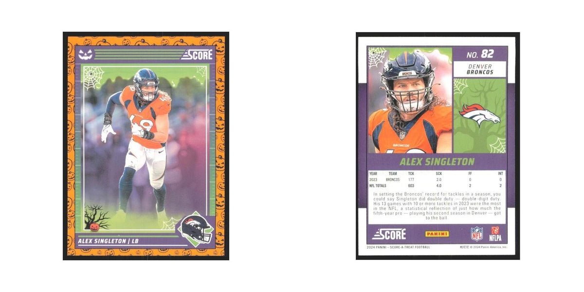 2024 Score-A-Treat Alex Singleton Broncos #82