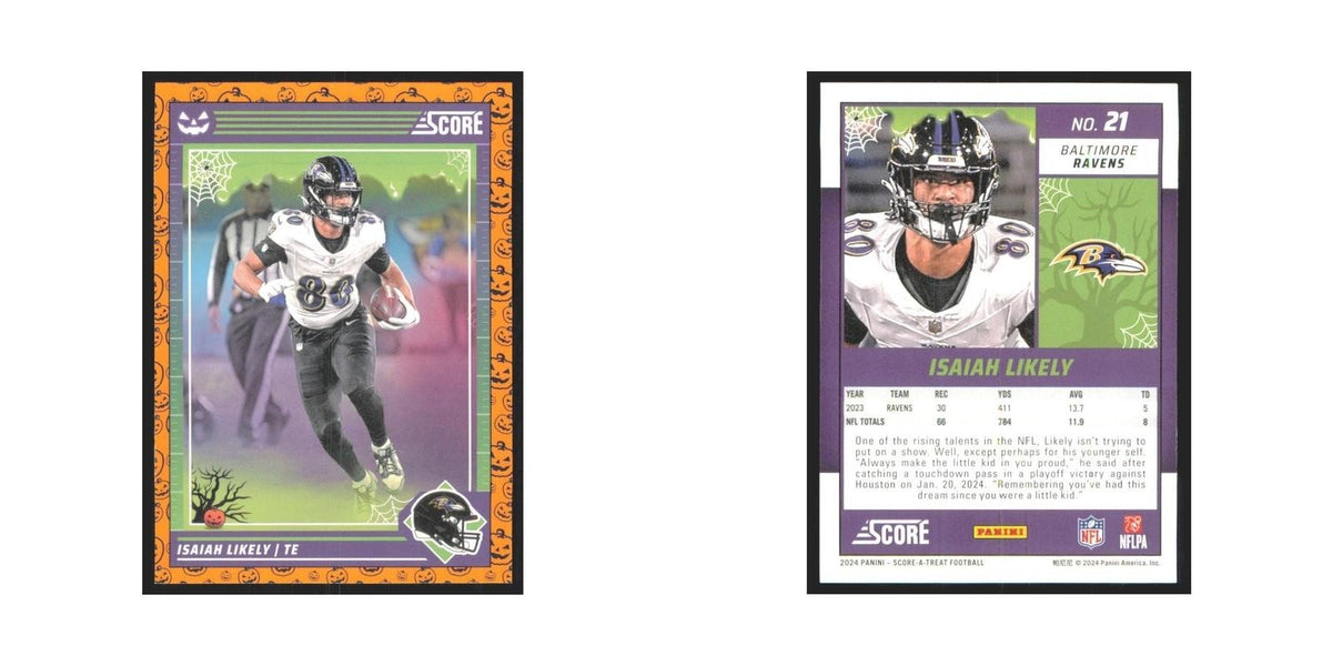 2024 Score-A-Treat Isaiah Likely Ravens #21