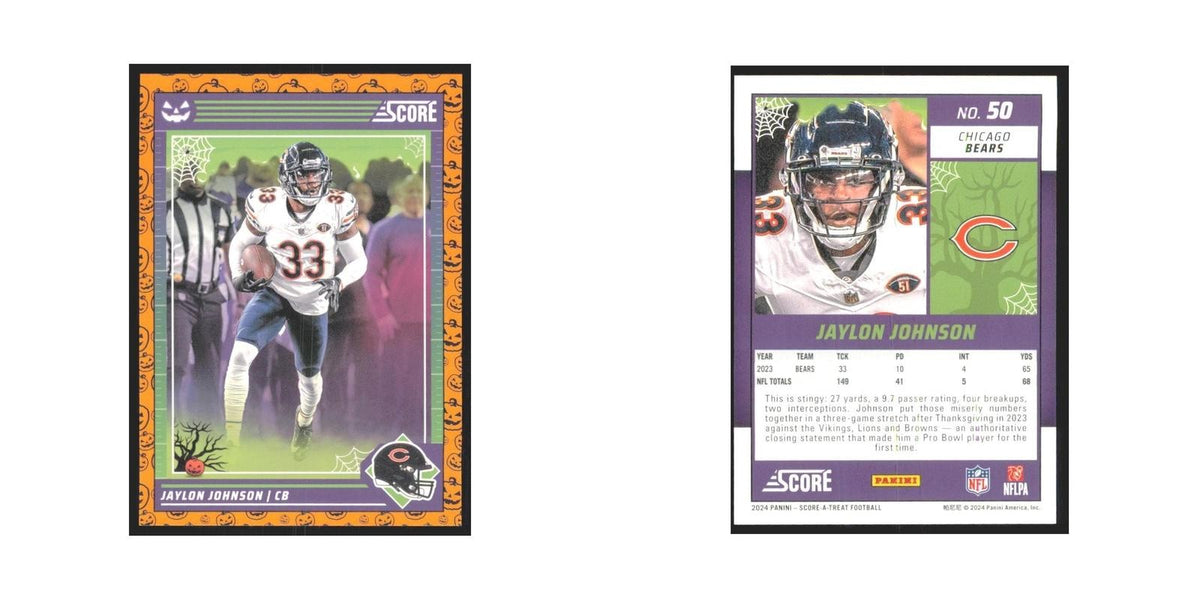 2024 Score-A-Treat Jaylon Johnson Bears #50