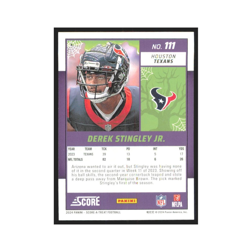 2024 Score-A-Treat Derek Stingley Jr. Texans #111