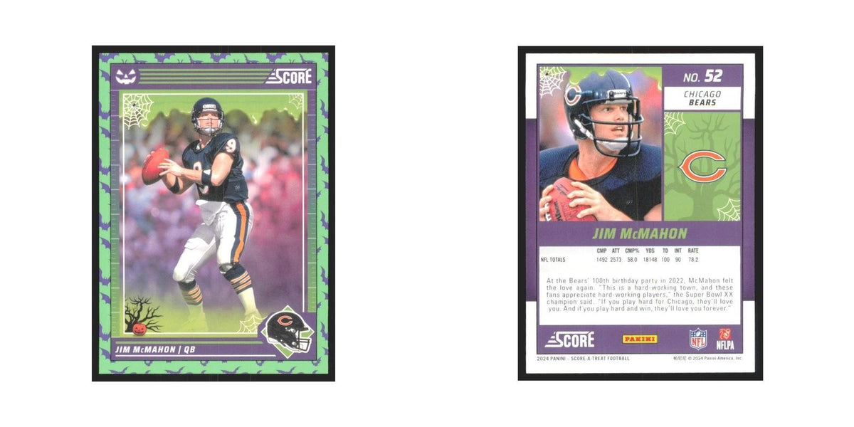 2024 Score-A-Treat Jim McMahon Bears #52