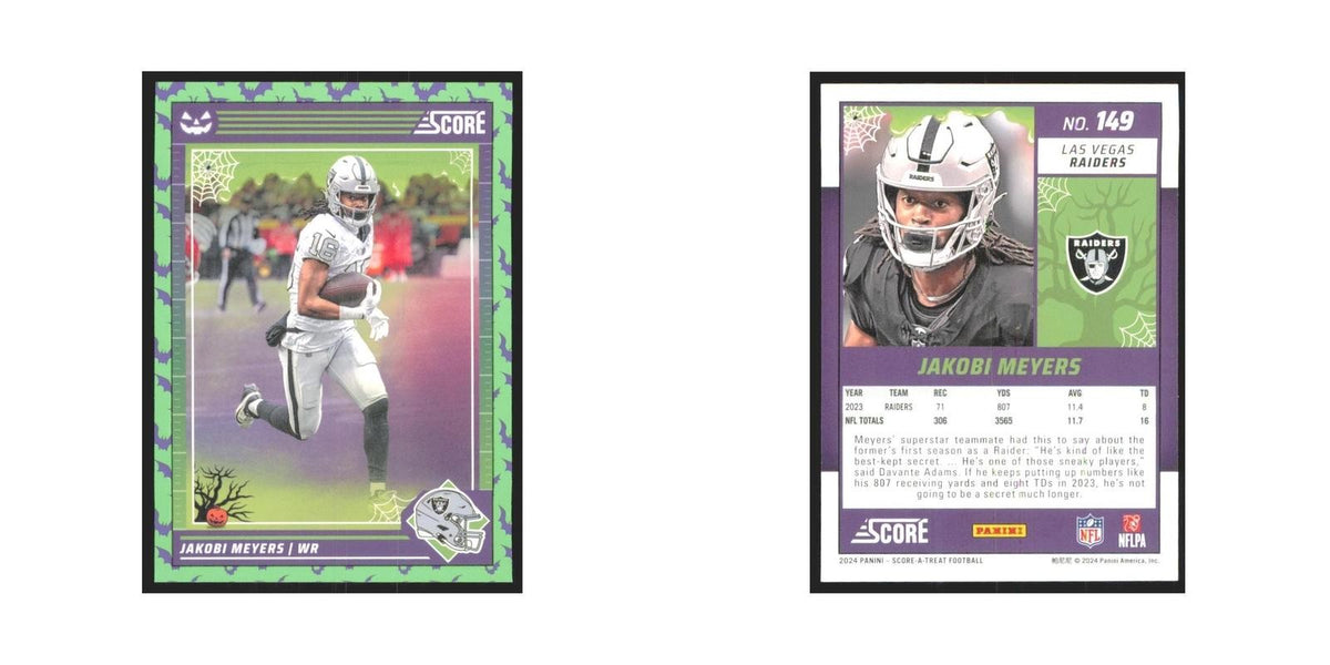 2024 Score-A-Treat Jakobi Meyers Raiders #149